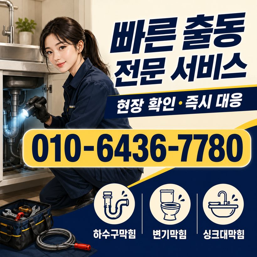 고전면 지역 배관막힘 관련 이미지