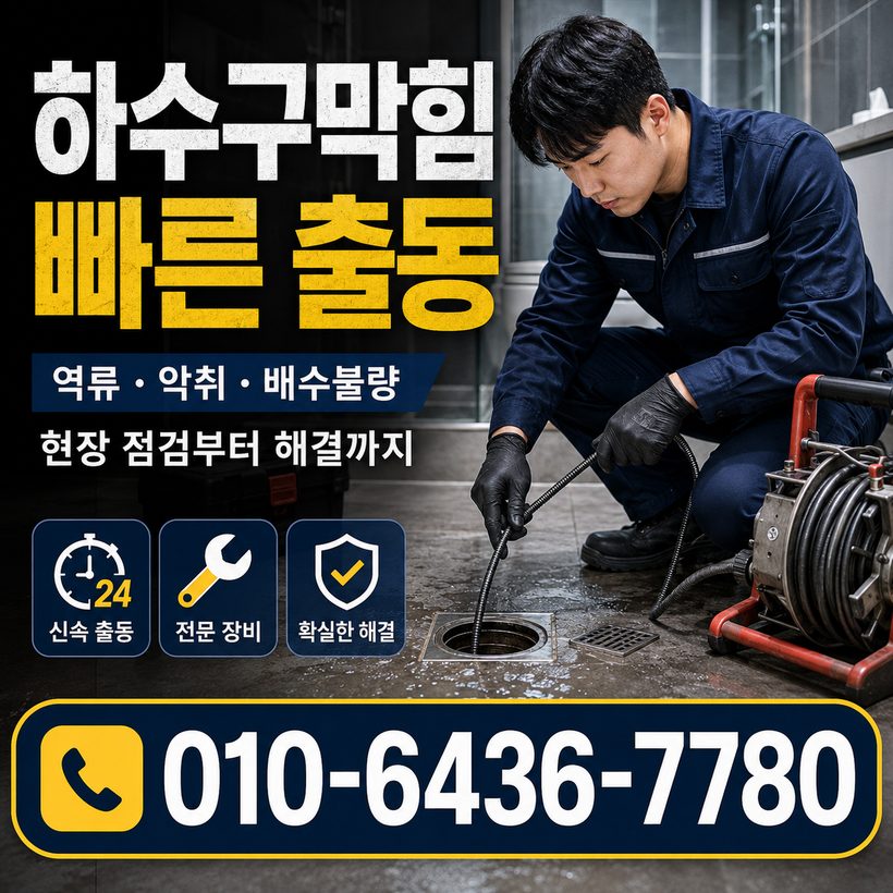 가례면 지역 배관청소 관련 이미지