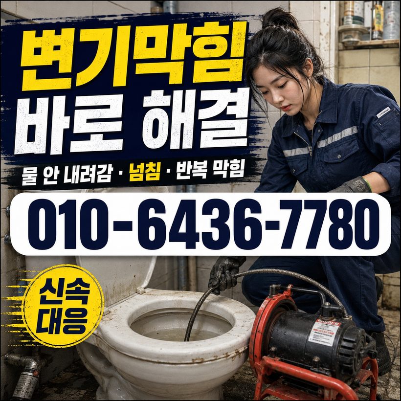 진례면 지역 변기뚫음 관련 이미지