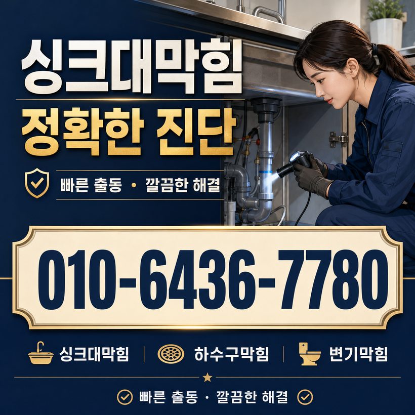 남부면 지역 세면대뚫음 관련 이미지