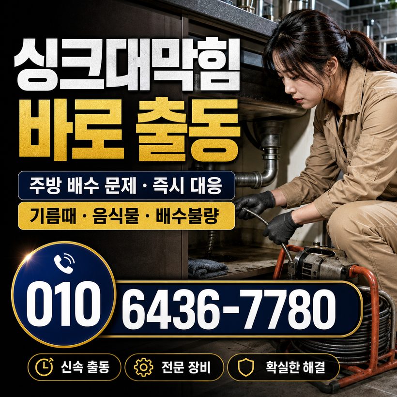 가례면 지역 하수구뚫음 관련 이미지